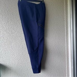 Under Armour UA Unstoppable Fleece Grid Men's Navy blue Joggers XL NWT